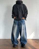 21 Patch Denim Pants