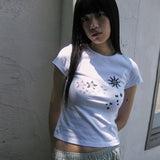 STAR SPELL TEE (WHITE)