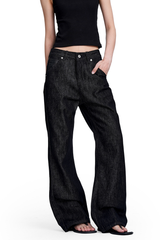 Selvedge Embroidered Jeans