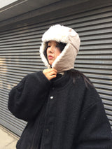 Fluffy Padded Trapper Hat (5color)