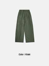 ポスト ナイロン ワイド パンツ(4colors)