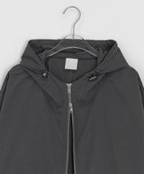 カッター コットン フード ボンバー ジャケット