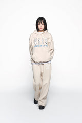 25SS マグショットエイリアンフーディー ダークベージュ