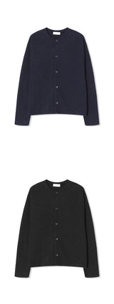 [S/S] ソフトラウンドニットカーディガン(8color)