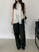Nest String Banding Cargo Pants