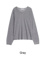 Leto Linen V-neck Summer Knit