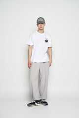 25SS ニュースペーパーラビットショートスリーブTシャツ ホワイト