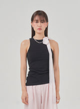 Vase sleeveless (black)