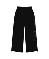 SIDE CROSS LOGO SWEATPANTS_BLACK