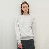 (T-6945)ESSENTIAL LOGO OVER SWEATSHIRT