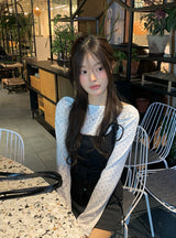 トアドットボートネック長袖Tシャツ