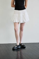 ANNIE BALLOON SKIRT PANTS / WHITE
