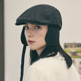VA Embroidery Fly Hunting Cap / Black