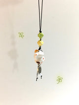 Lucky cat keyring