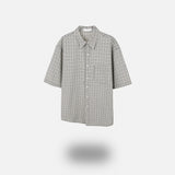 グリップチェックシャツ (2 Colors)