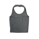 halter sleeveless t