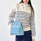 CORDUROY STRING BAG