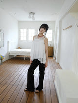 lace chiffon unbal bl