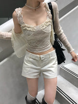 Monday Atelier Low Folding Cotton Shorts