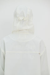 BSR HOODED ANORAK JACKET CREAM