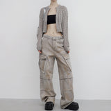 Uva see-through knit cardigan
