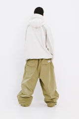 FOCUS HOODED JACKET CREAM