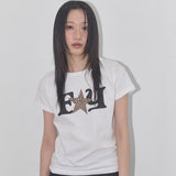 FY レオパードTシャツ (WHITE) F25QB100