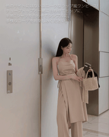 【MADE】 Wrap dress