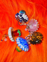 Trippy mushroom necklace.06 (5color)