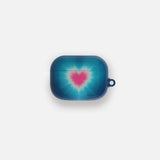 ハートビームケース_オーシャンピンク (airpods)