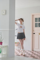ローズバニーtシャツ