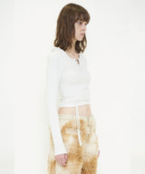 CUT OUT LONG SLEEVE TOP