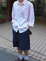 NAE コットンバミューダパンツ NAE