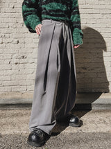 Light maxi wide slacks