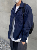 Cropped shirt jacket Unisex 2C