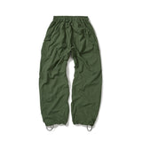 Packable parachute cargo pants / Evergreen
