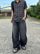 Double Cut denim pants