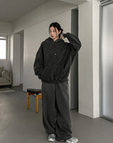 Daisy Patch Brushed Pigment Snap Training Pants