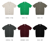 Logane Linen Collar Short Sleeve Cardigan