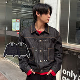 Stitch denim jacket