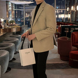 LMN Sensitive Wool Blended Two Button Jacket (4 colors)