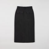 ピグメントビンテージスカート DEEP CHARCOAL
