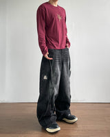 Bulk Panel Denim Pants