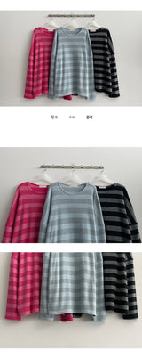 Ched ルーズダンジャラ長袖Tシャツ (3 colors)