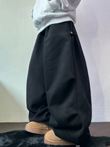 SLIM RIDER SHEEP CROPPED SHORT HIP PADDING 🖤🩶2COLOR