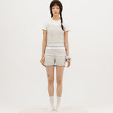 [TOBAKE] Golj Shorts_Flower