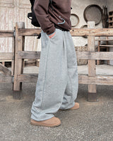 Nover Back Patch Fleece Sweat Pants