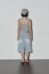フリルレーストップ(grey)