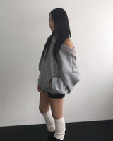 Stud folding strap shorts