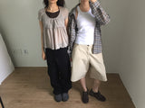 Pigmented Cotton Twill Pants (3color)
